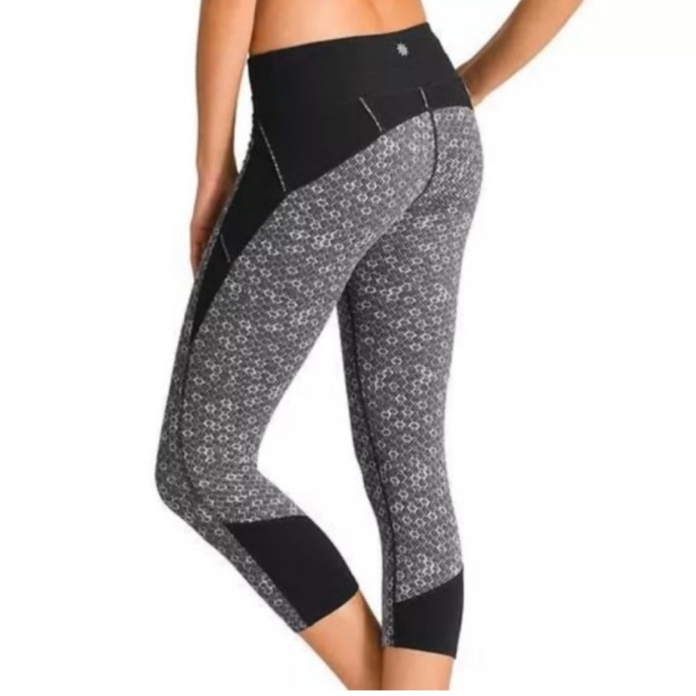 Athleta Honeycomb Connect Crop Leggings 983257